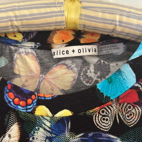 Alice + Olivia Butterfly Dreema Tulle Dress - Picture 5 of 6